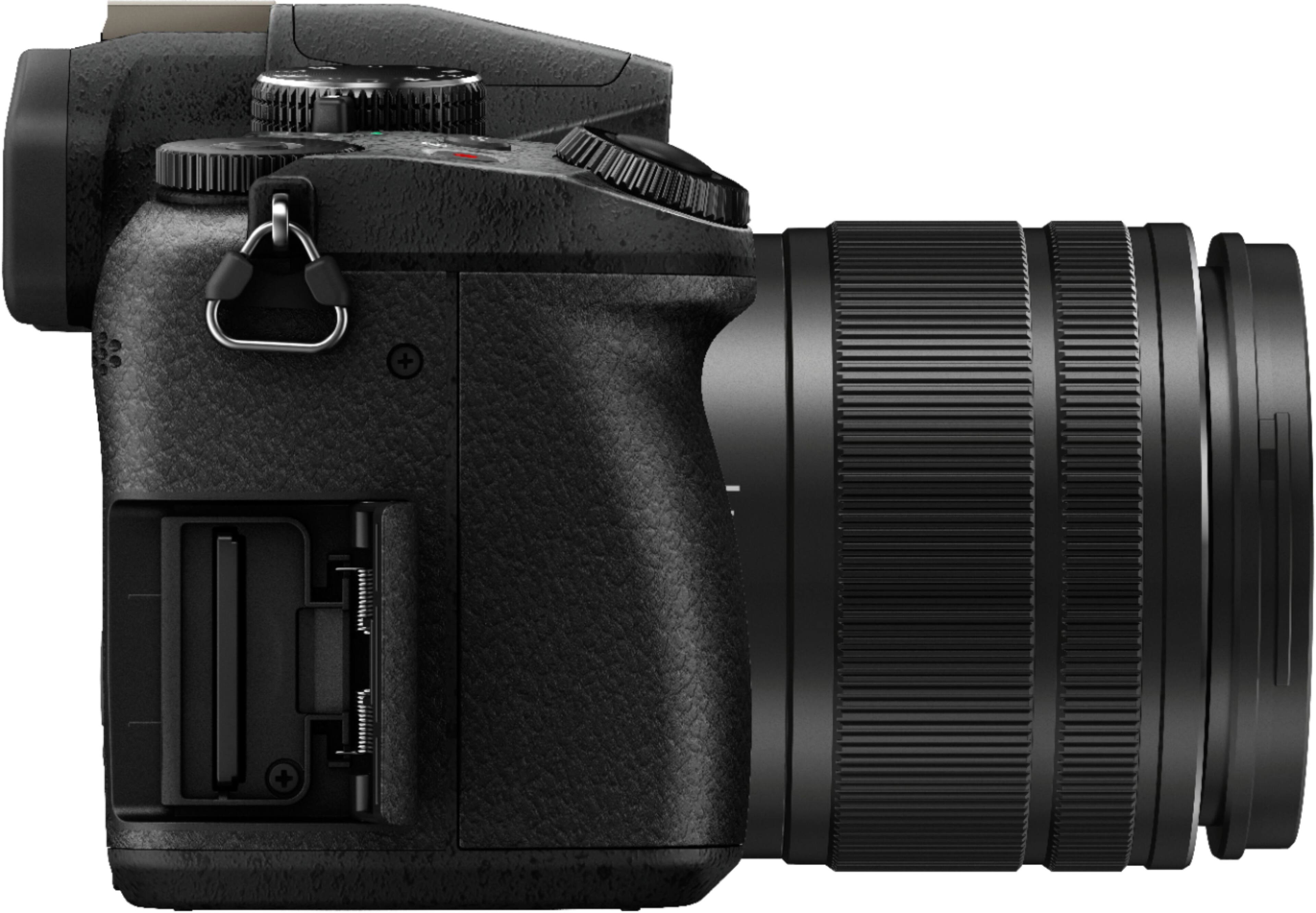 Alt View 2. Panasonic - LUMIX G85 Mirrorless 4K Photo Digital Camera Body with 12-60mm Lens, DMC-G85MK - Black.