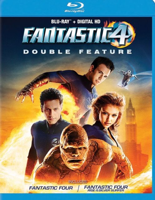 Front Standard. Fantastic Four Double Feature [Blu-ray].