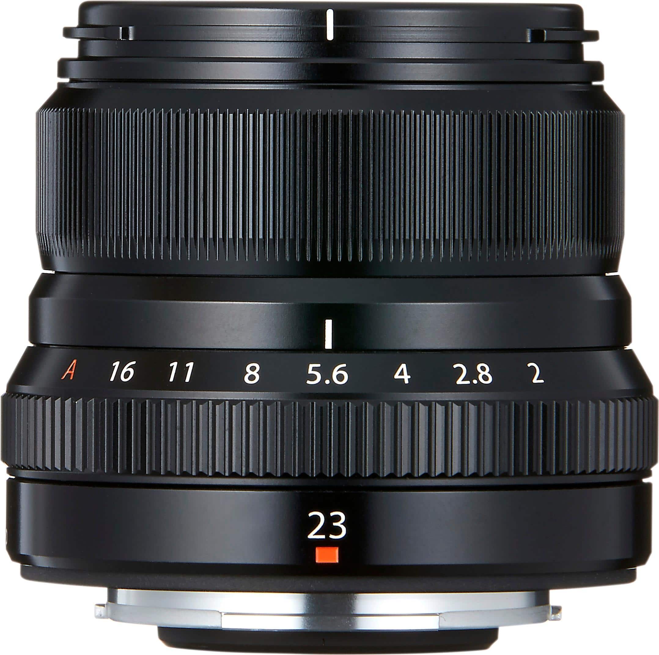 Alt View 11. Fujifilm - XF23mmF2 R WR Wide-angle Lens for Fujifilm X-Mount System Cameras - Black.
