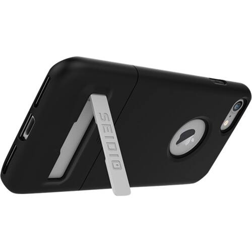 Seidio - SURFACE Case for Apple® iPhone® 7 - Black/black - Larger Front