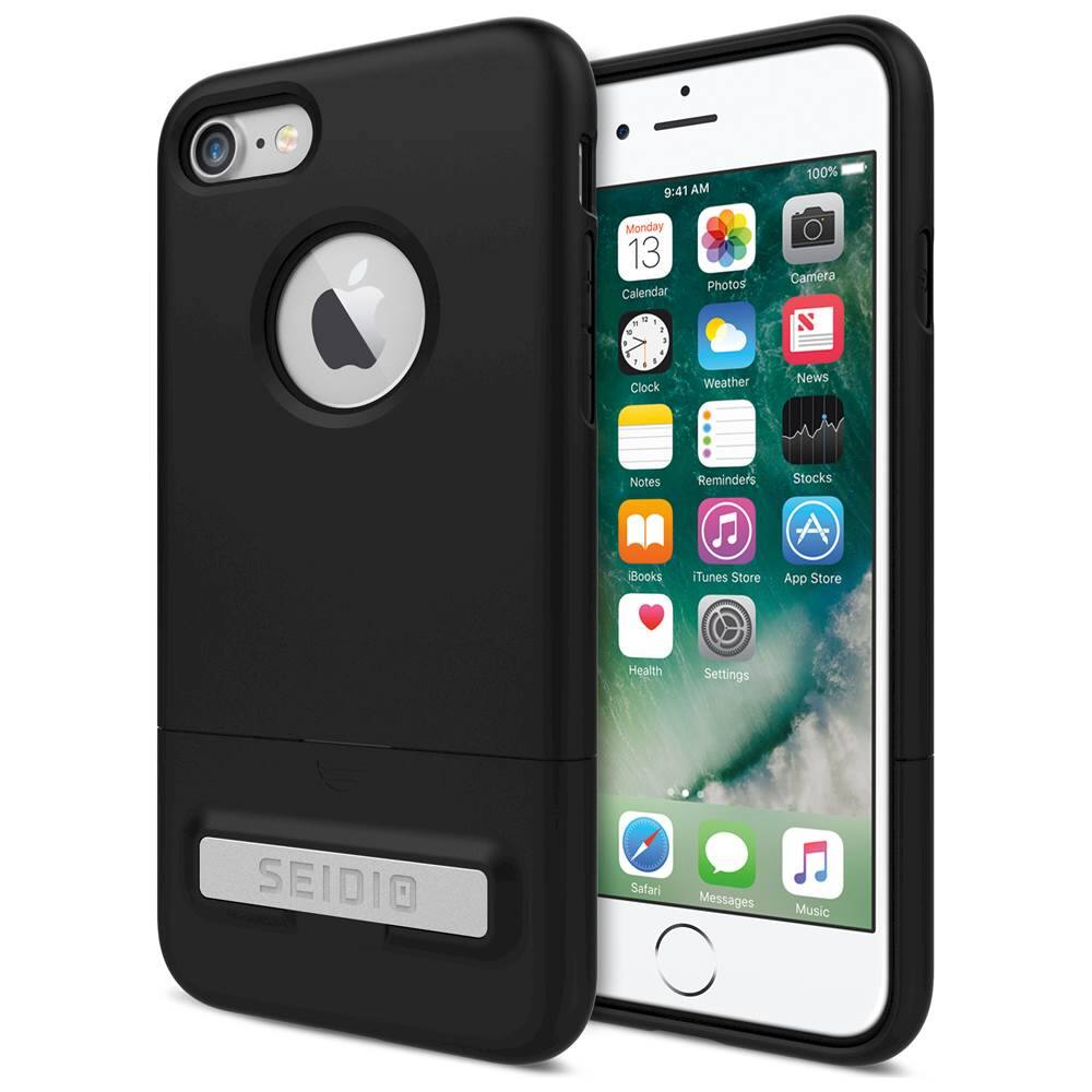 Best Buy Seidio Surface Combo Case For Apple Iphone 7 Black Bd2 Hr7iph7k Bkk