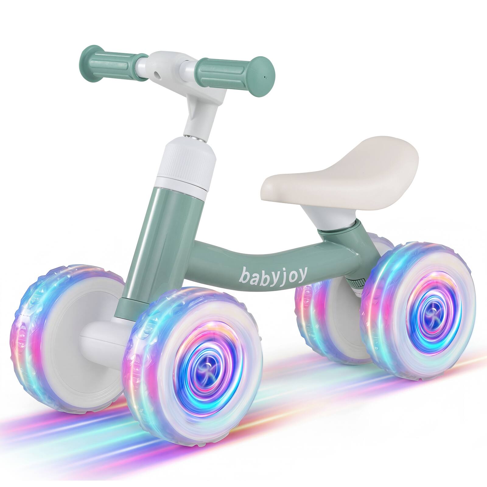 Alt View 9. Gymax - Gymax Baby Balance Bike No Pedal Toddler Balance Bike w/ Adjustable Handlebar & Seat Green - Green.