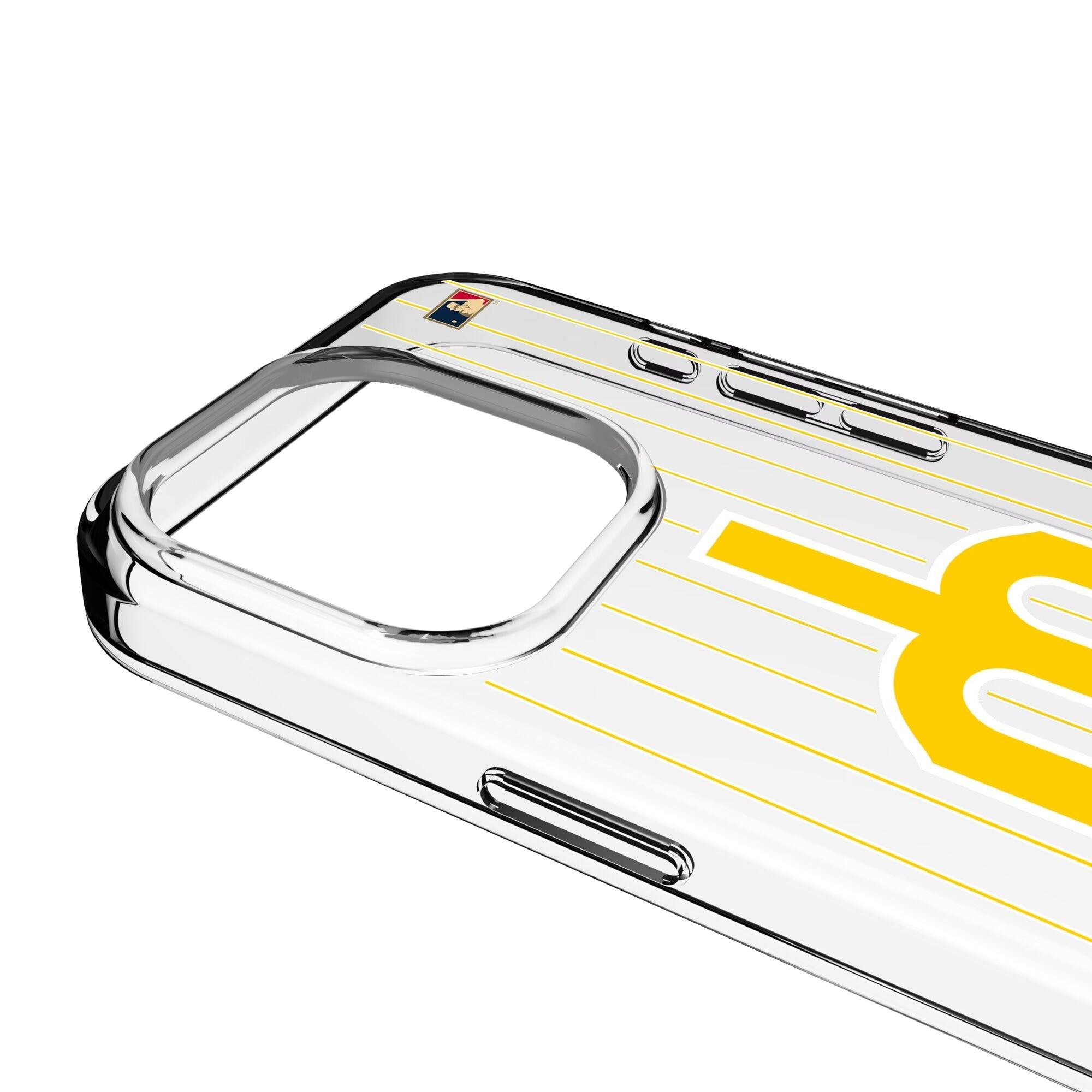 Alt View 2. Keyscaper - Seattle Mariners Cooperstown iPhone Clear Case - 16e - Multicolor.