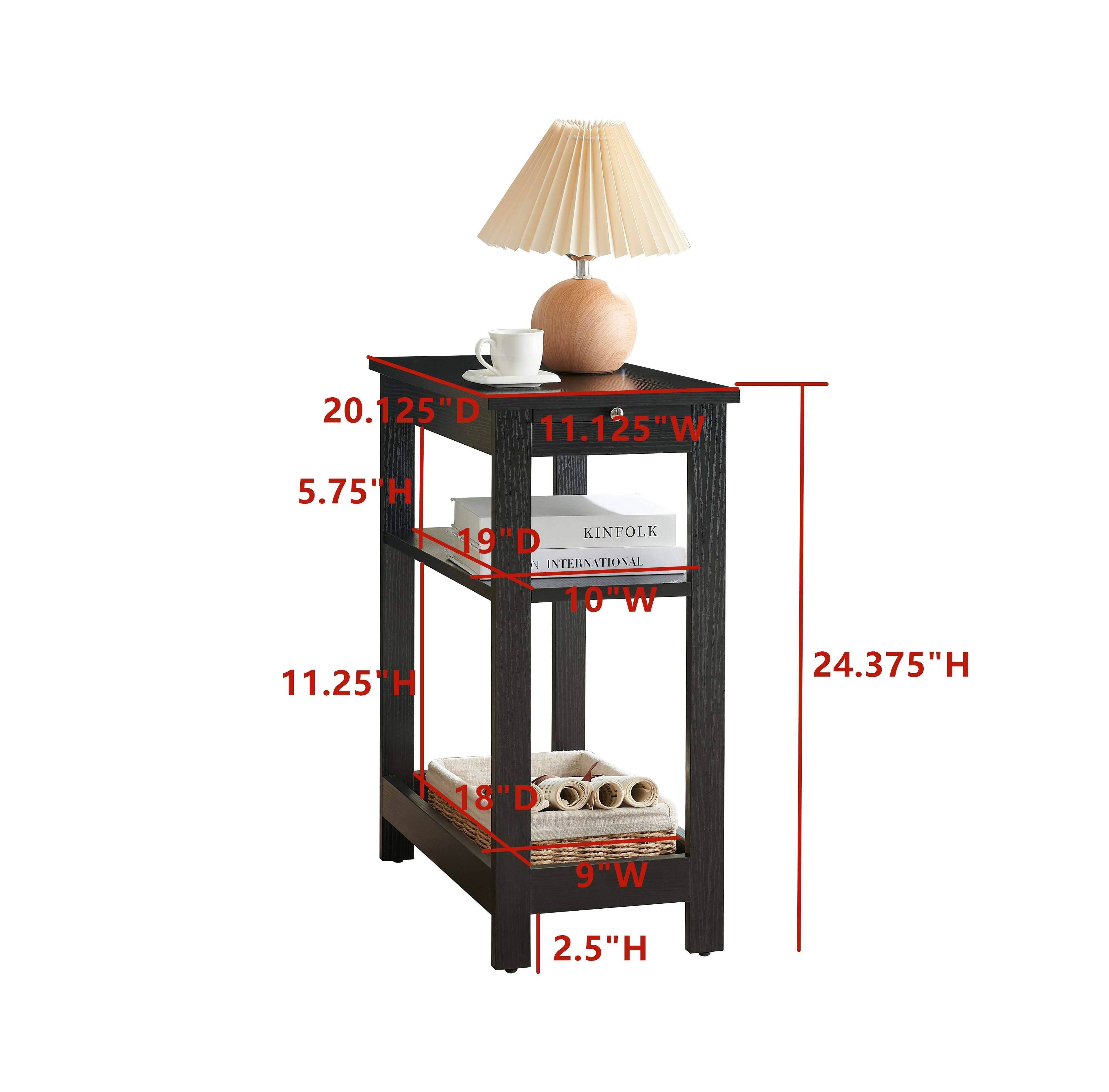 20.125"D x 11.125"W x 5.75"H  
KINFOLK 19"D x 10"W x 11.25"H  
INTERNATIONAL 18"D x 9"W x 2.5"H  
24.375"H
