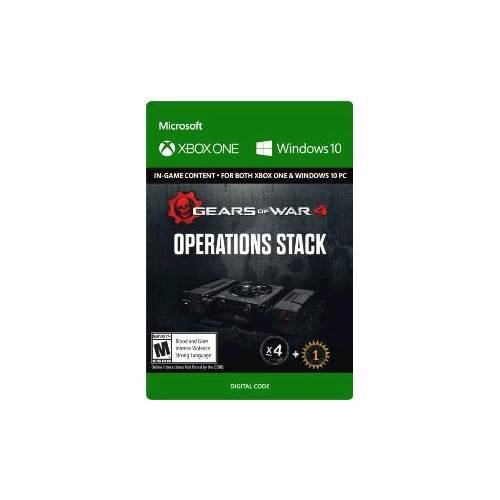 Gears of War 4 Operations Stack - Xbox Play Anywhere Standard Edition - Windows, Xbox One [Digital]