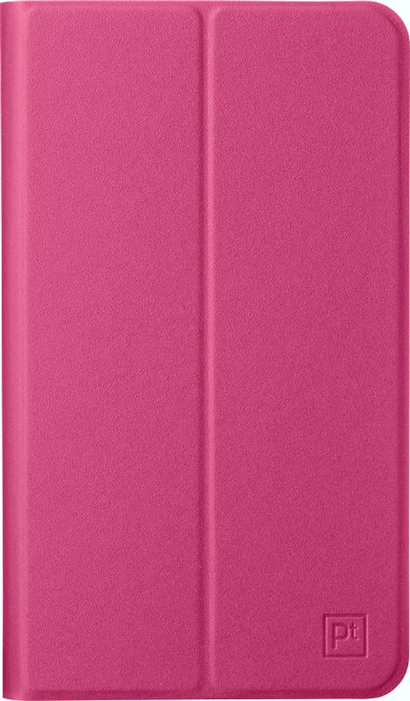 Front. Platinum™ - Slim Folio Case for Samsung Galaxy Tab 4 7.0 - Pink.