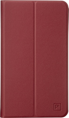 Front. Platinum™ - Slim Folio Case for Samsung Galaxy Tab 4 7.0 - Red.