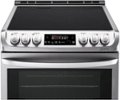 Alt View Zoom 11. LG - 6.3 Cu. Ft. Slide-In Electric Range with ProBake Convection - Stainless steel.