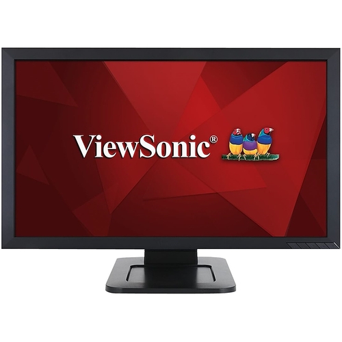 ViewSonic - TD2421 24" LED FHD Touch-Screen Monitor (DVI, HDMI, VGA) - Black