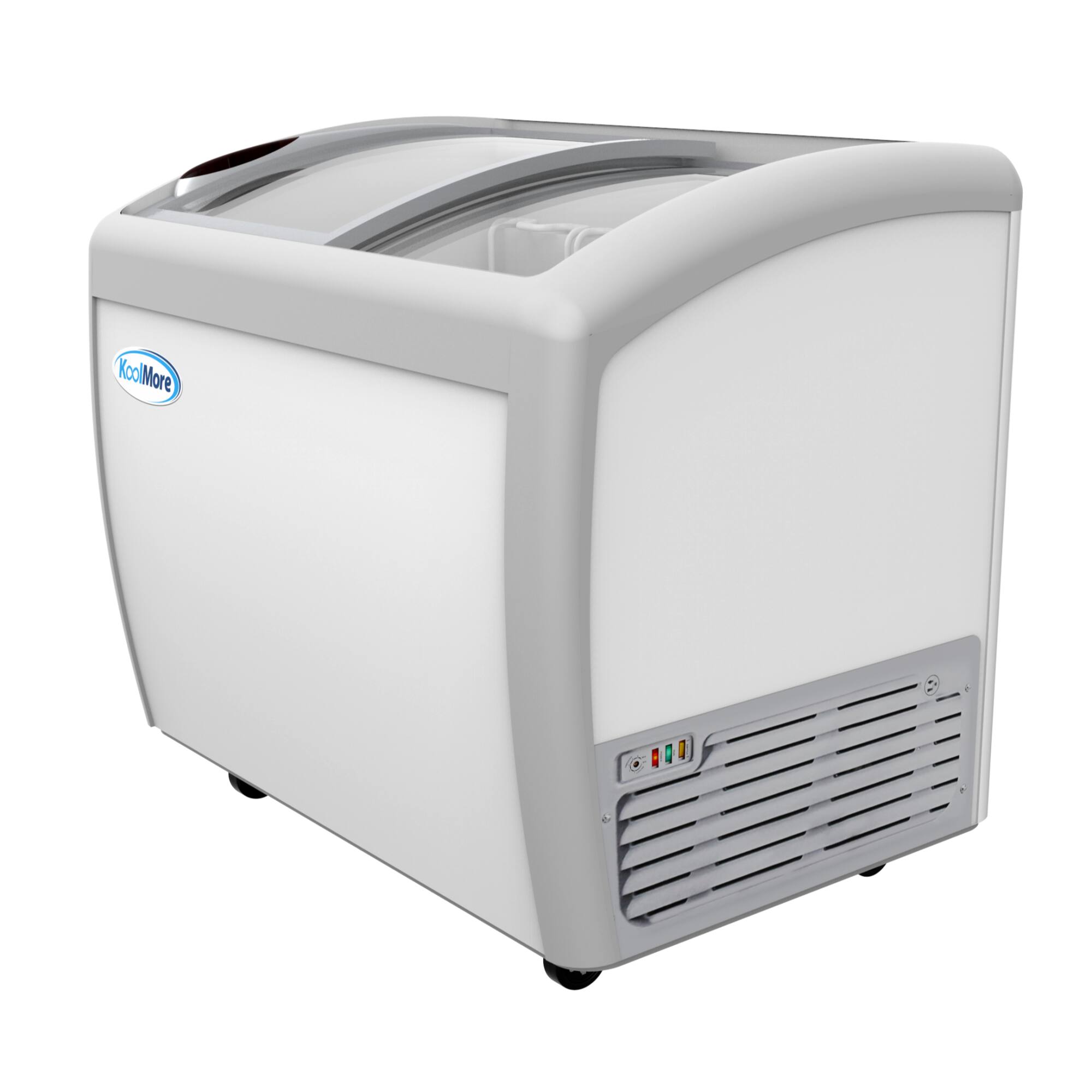 Alt View 6. Koolmore - 50 in. Display Ice Cream Freezer - 12 cu ft. MCF-12C - White.