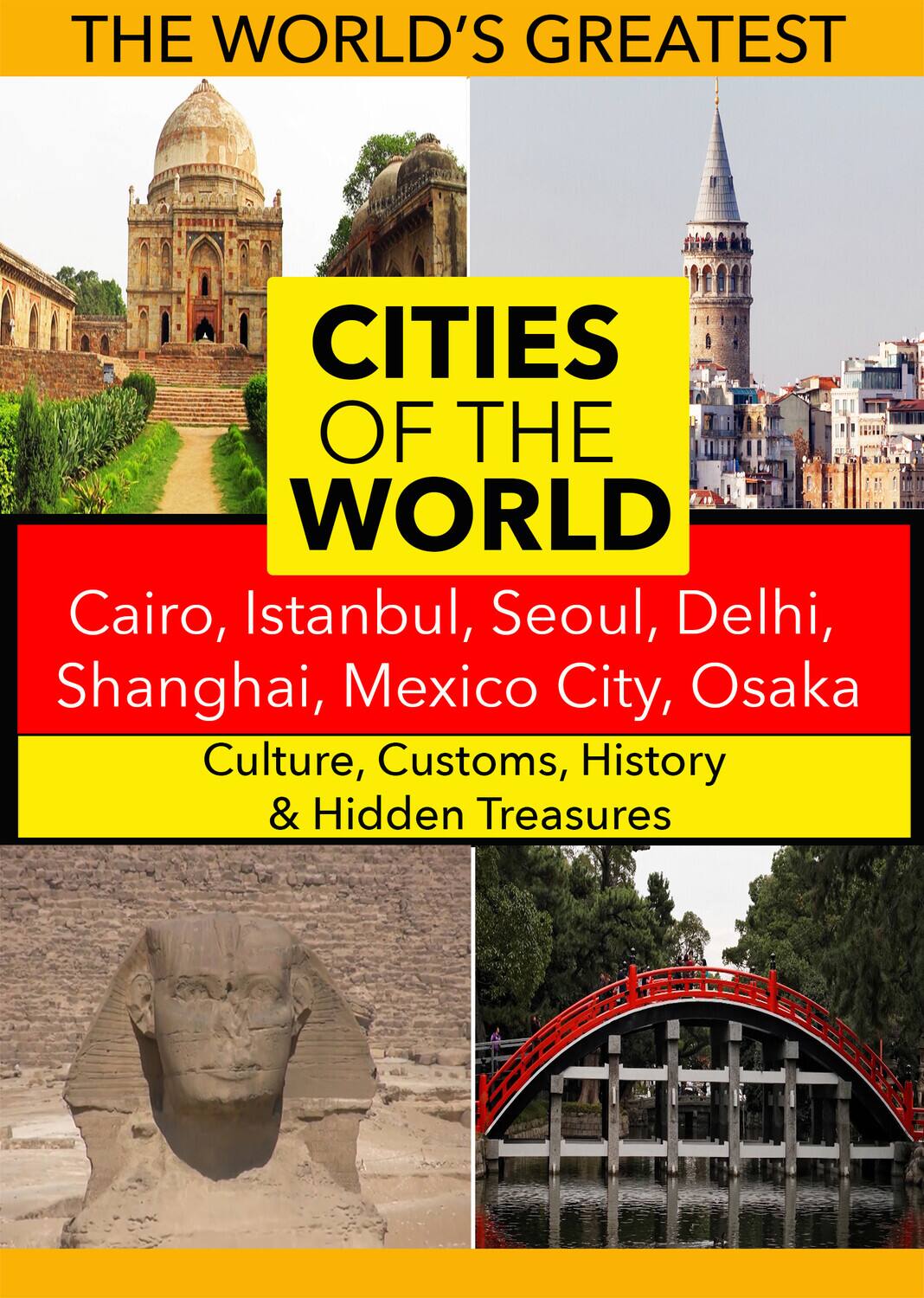 Front. Cities of the World: Cairo, Istanbul, Seoul, Delhi, Shanghai, Mexico City, Osaka,   - DVD.