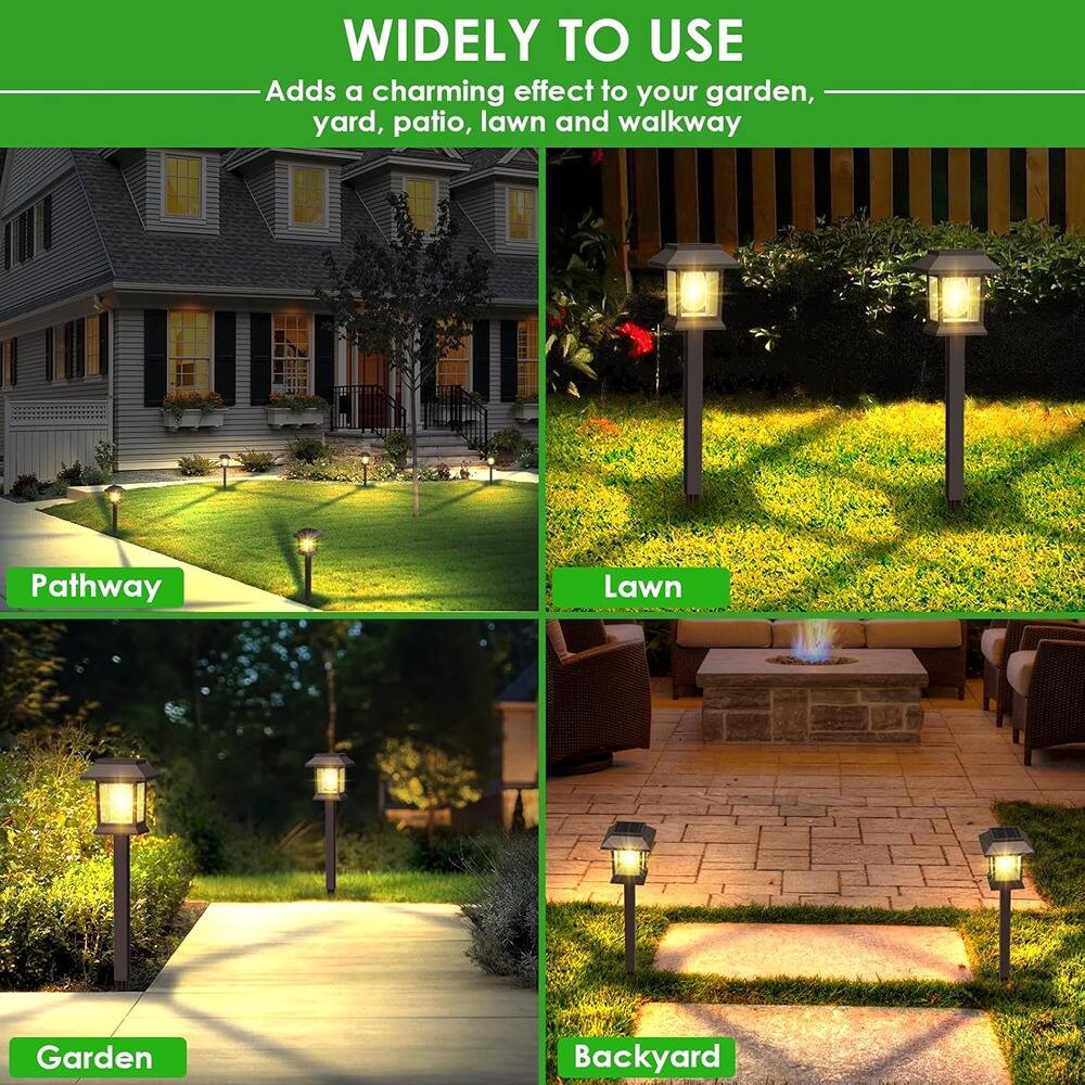WIDELY TO USE  
Adds a charming effect to your garden, yard, patio, lawn and walkway  

Pathway  
Lawn  
Garden  
Backyard
