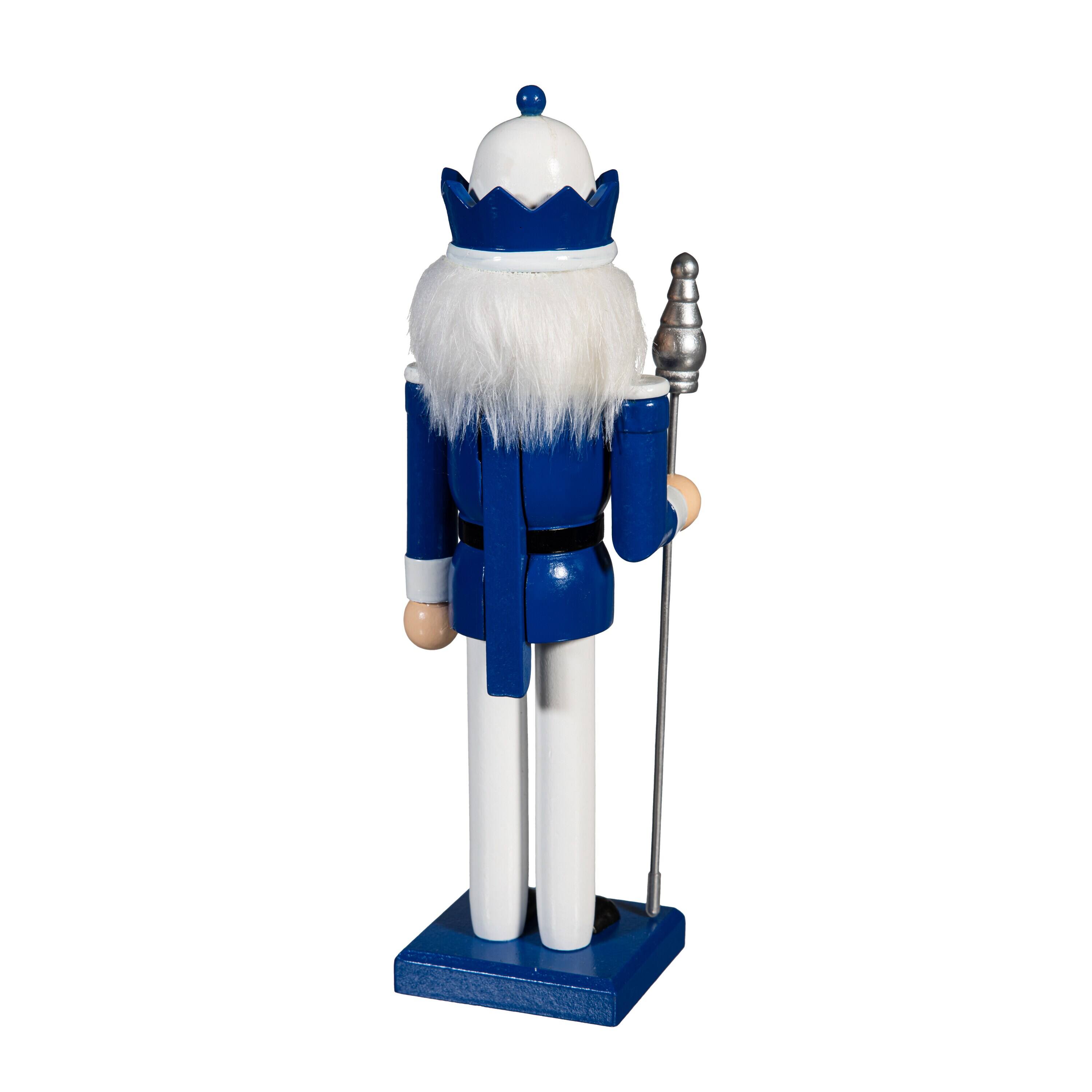 Alt View 1. Evergreen Enterprises - Kentucky Wildcats 12" Wooden Nutcracker Statue - Multicolor.