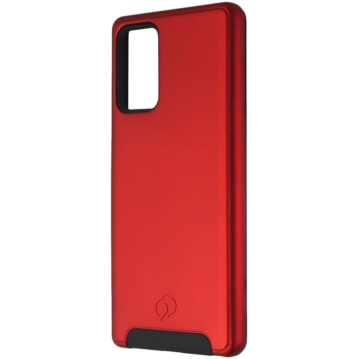 Front. Nimbus9 - Nimbus9 Cirrus 2 Series Hard Case for Samsung Galaxy Note20 - Red / Black - Red.