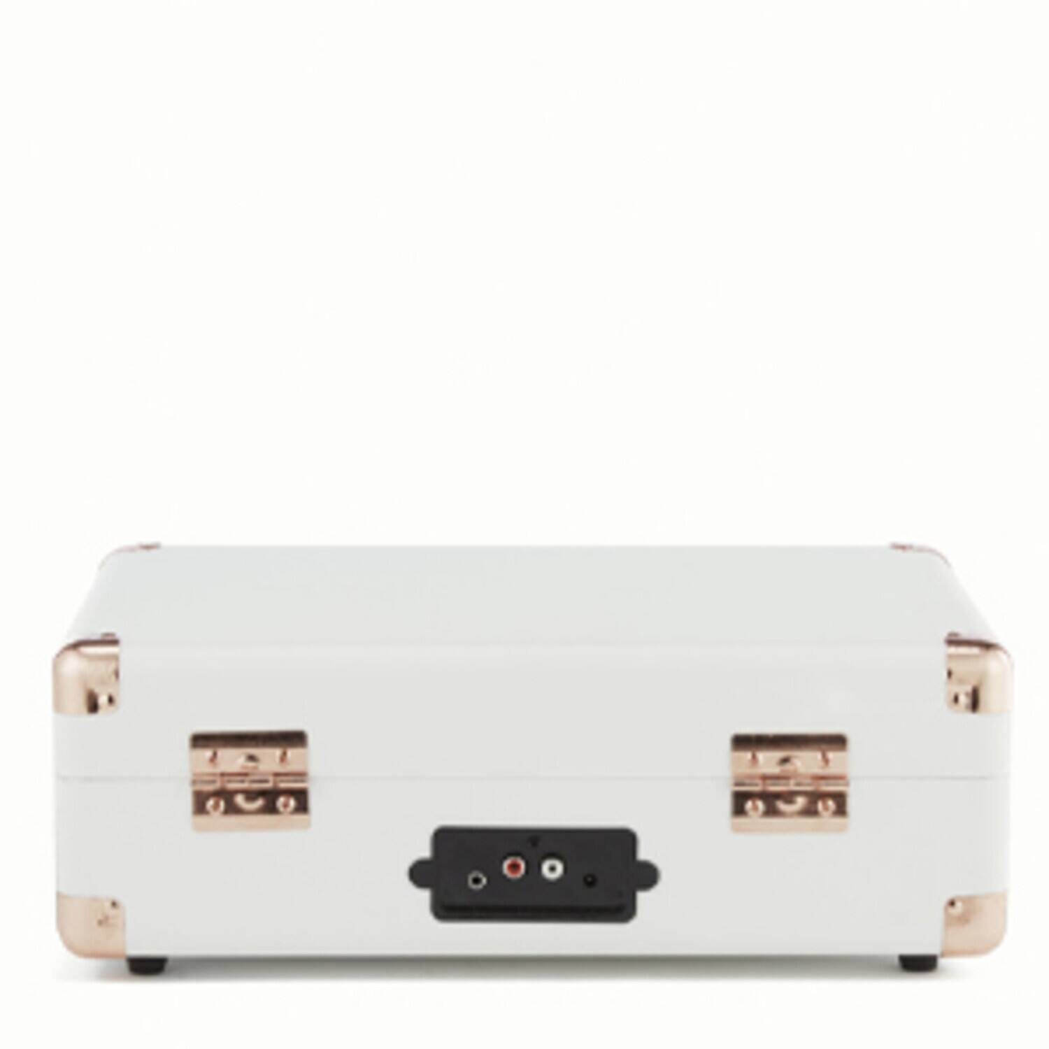 Alt View 4. PopMarket - GPO Retro GPOSOHOWH SOHO Portable Briefcase Turntable - White  - TURNTABLES - White.