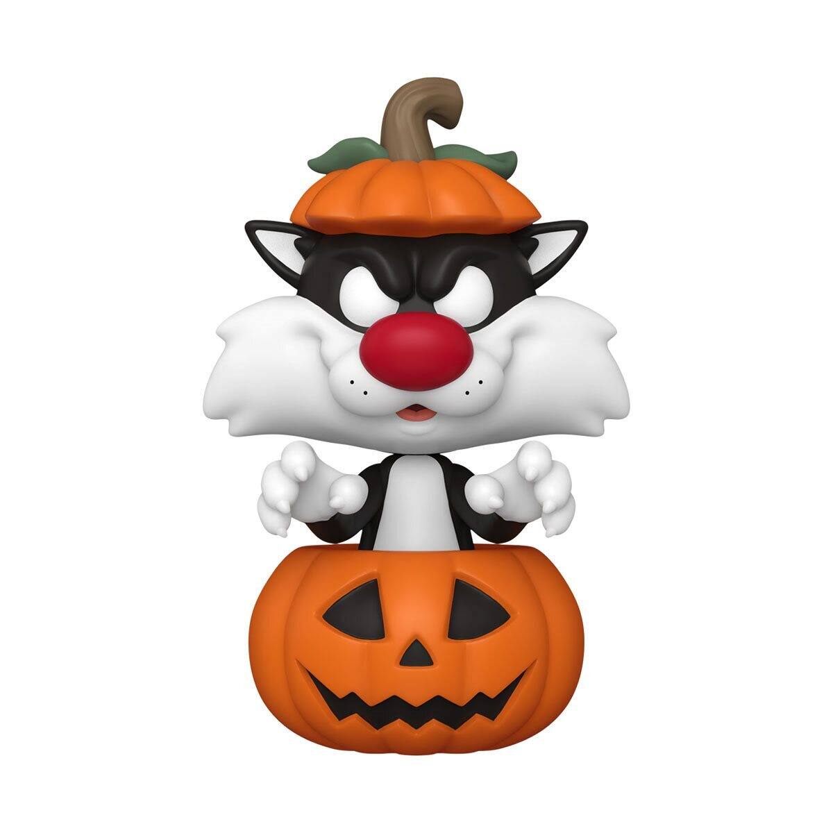 Angle. Funko - Funko Pop! Looney Tunes - Halloween Sylvester (Pumpkin) - Multicolor.
