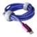 Alt View Zoom 12. Tera Grand - 3.9' Lightning USB Charging Cable - Blue/Purple.