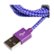 Alt View Zoom 14. Tera Grand - 3.9' Lightning USB Charging Cable - Blue/Purple.