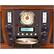 Front. Victrola - Aviator 8-in-1 Bluetooth Stereo Audio System - Oak.