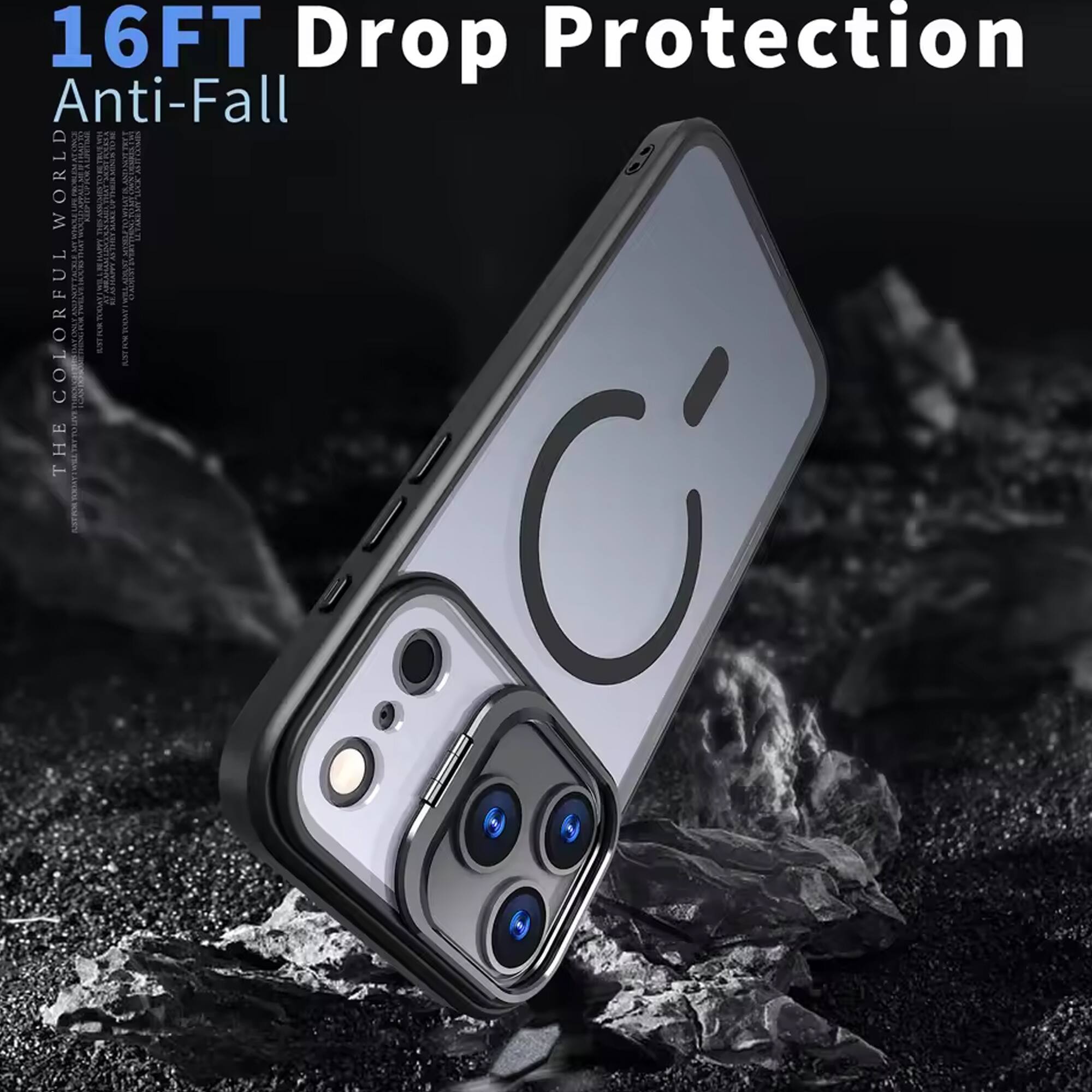 16FT Drop Protection Anti-Fall

THE COLORFUL WORLD