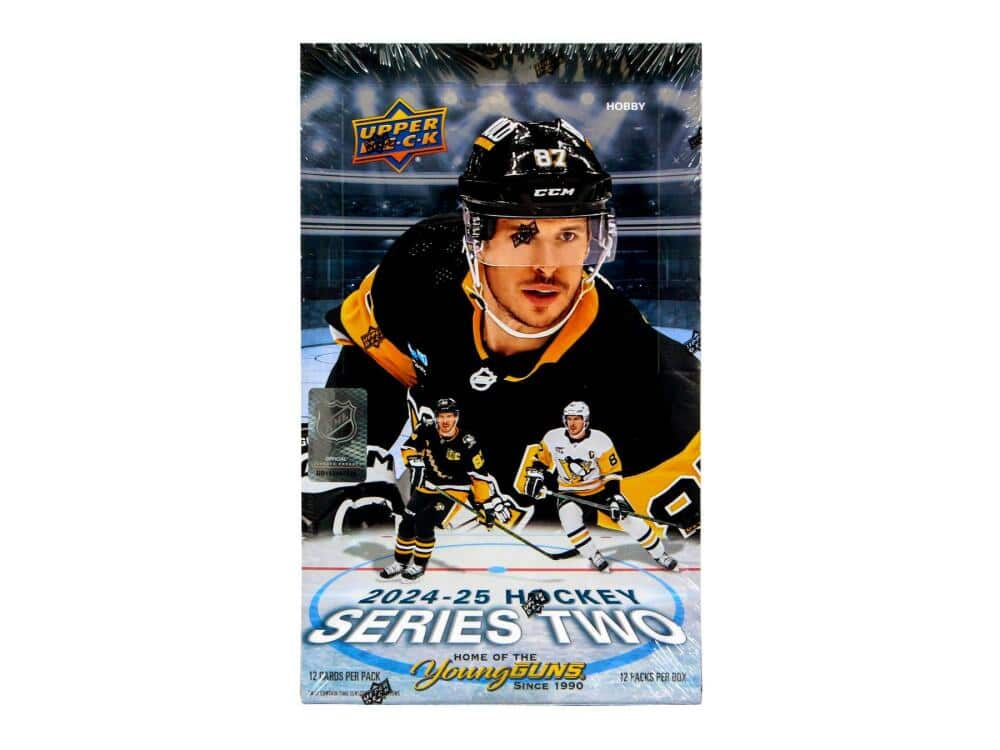 2024-25 Upper Deck Series 2 Hockey Hobby Box price history on PriceWatchPro