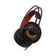 SteelSeries - Siberia 350 Wired 7.1 Gaming Headset - Black/Orange - Angle