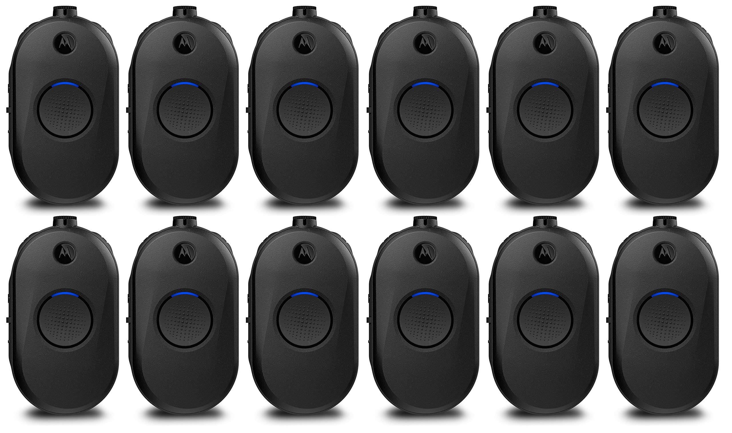 Motorola - CLP1080e UHF 1 Watt 8 Channel Lightweight Two-Way Radio (12 Pack) - Black