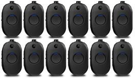 Motorola - CLP1080e UHF 1 Watt 8 Channel Lightweight Two-Way Radio (12 Pack) - Black