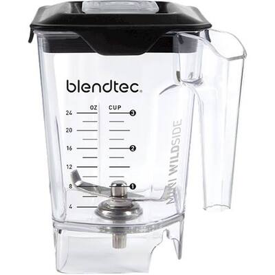 Blendtec - Mini WildSide Jar for Select Blendtec Blenders - Clear