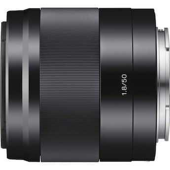 Sony 50mm f/1.8 Optical Lens for Select E Mount Cameras Black Sony 50mm f/1.8 Optical Lens for Select E Mount Cameras Black