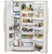 Alt View Zoom 11. GE - 23.2 Cu. Ft. Side-by-Side Refrigerator with External Ice & Water Dispenser - Bisque.