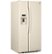 Alt View Zoom 12. GE - 23.2 Cu. Ft. Side-by-Side Refrigerator with External Ice & Water Dispenser - Bisque.