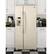 Alt View 15. GE - 23.2 Cu. Ft. Side-by-Side Refrigerator with External Ice & Water Dispenser - Bisque.