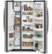 Alt View Zoom 11. GE - 23.2 Cu. Ft. Side-by-Side Refrigerator - Stainless steel.