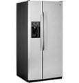 Alt View Zoom 12. GE - 23.2 Cu. Ft. Side-by-Side Refrigerator - Stainless steel.