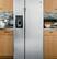 Alt View 14. GE - 23.2 Cu. Ft. Side-by-Side Refrigerator with External Ice & Water Dispenser - Stainless Steel.