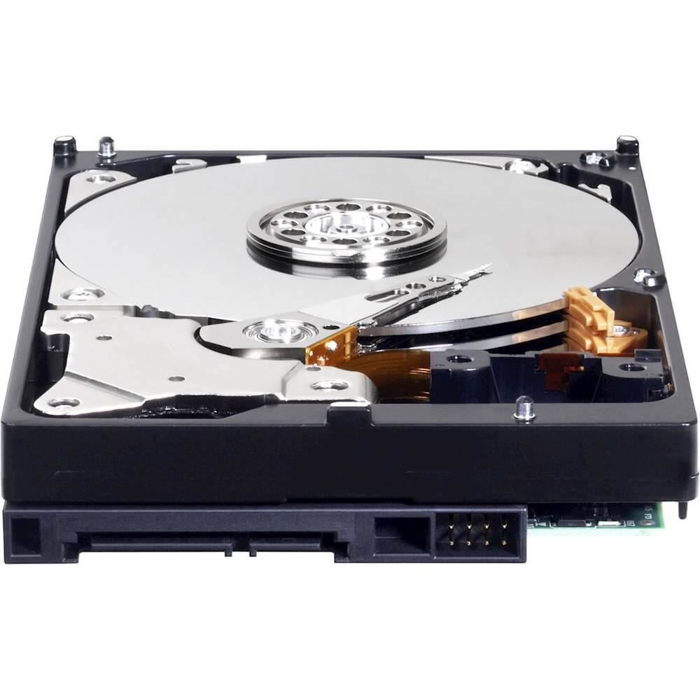 Alt View 12. WD - Blue 2TB Internal SATA Hard Drive for Desktops - Black.