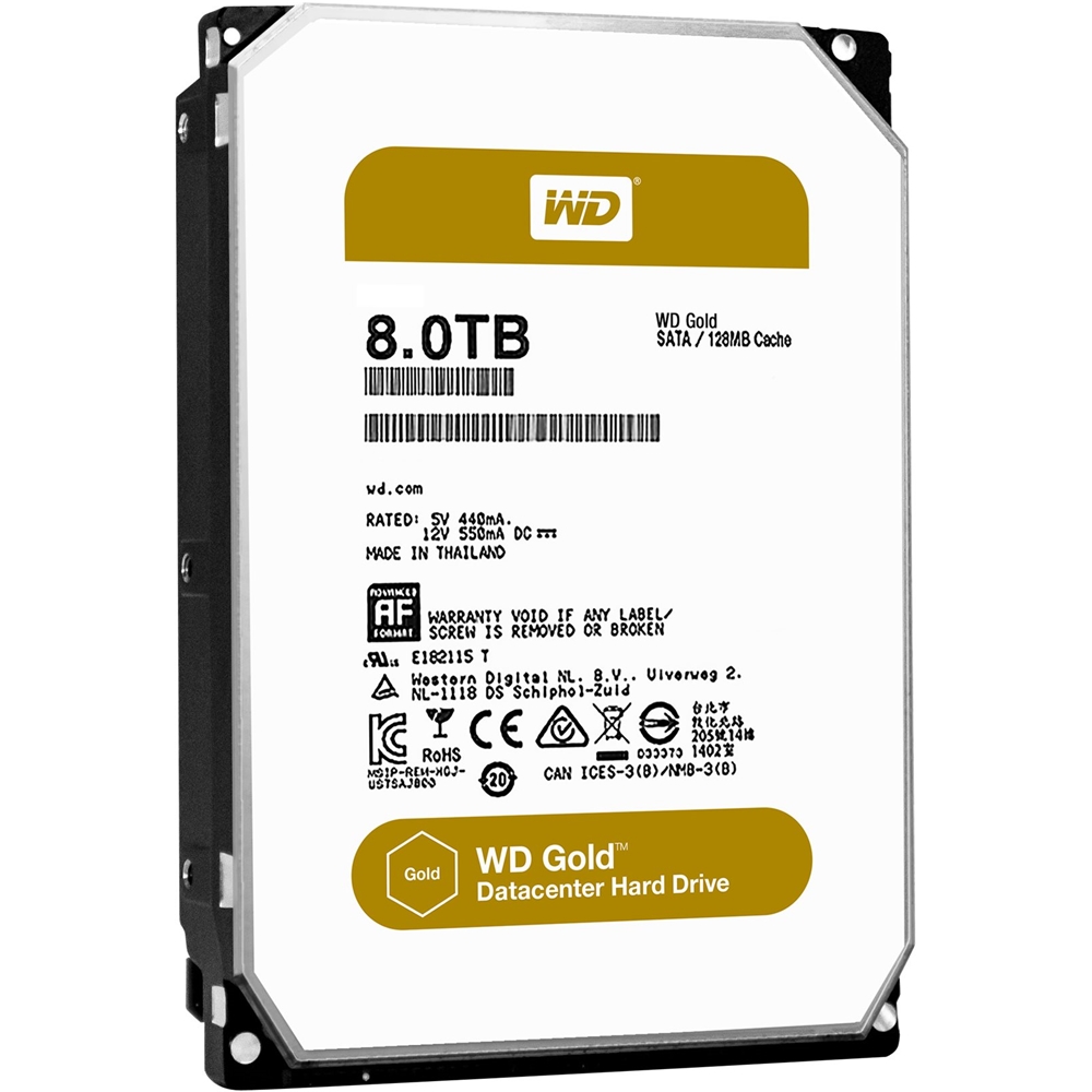 Best Buy: WD Gold Datacenter 8TB Internal SATA NAS Hard Drive for 