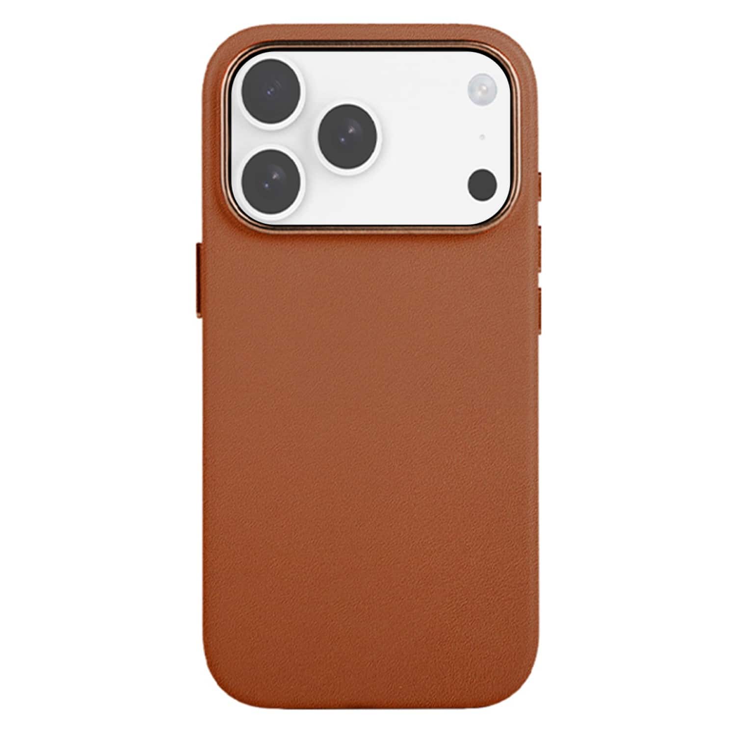 SaharaCase - Apple iPhone 17 Pro Vegan Leather Case | Compatible with Magsafe | Indy Series - Canyon Brown