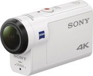 Angle. Sony - X3000 4K Waterproof Action Camera with Remote - White.