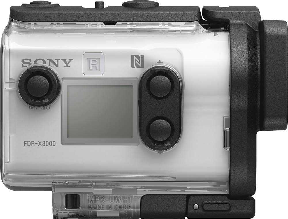 Best Buy: Sony X3000 4K Waterproof Action Camera with Remote White 