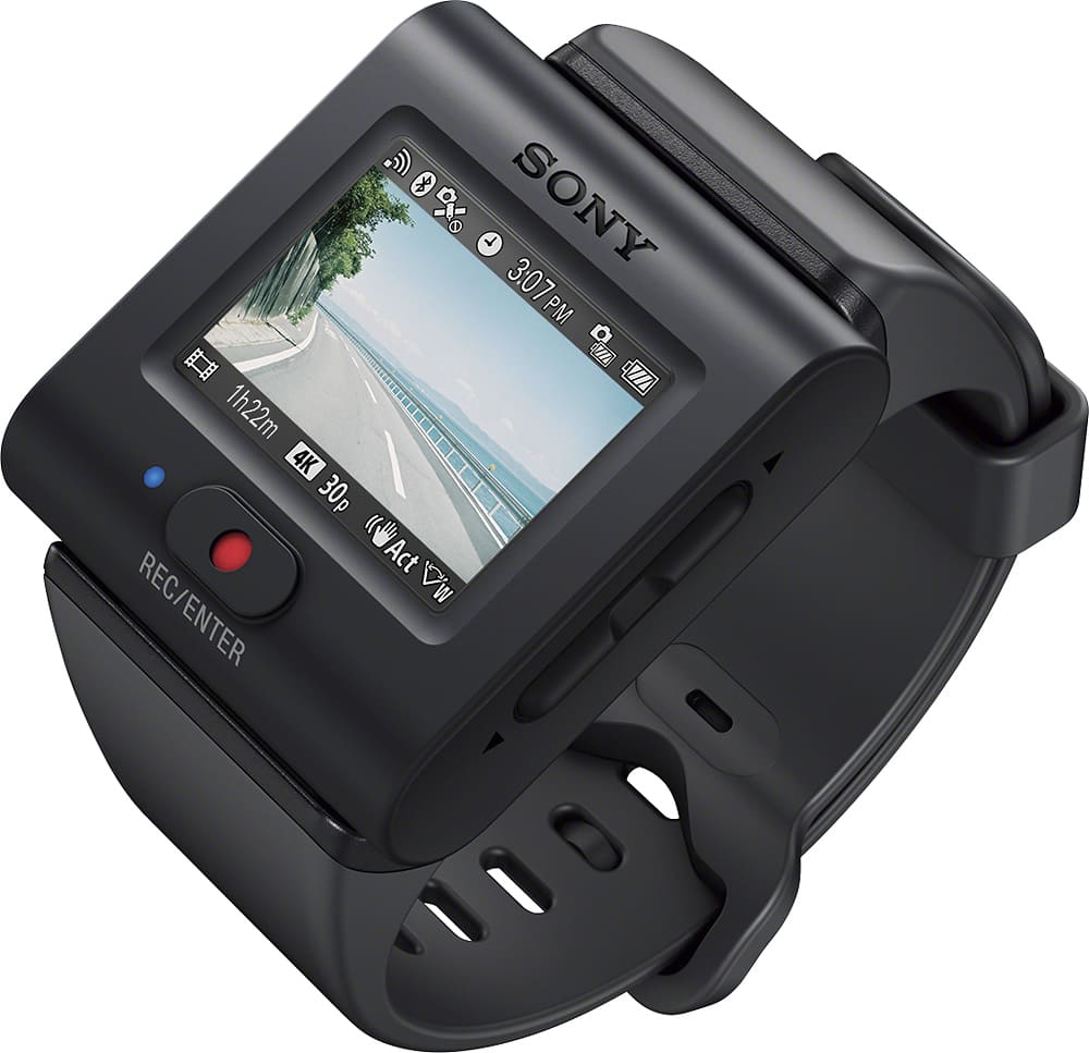Alt View 20. Sony - X3000 4K Waterproof Action Camera with Remote - White.