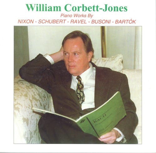 William Corbett-Jones - Sonatine / Music for Piano  - COMPACT DISCS