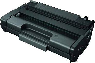Front. Ricoh - Black High Yield Toner Cartridge, Prints Up to 6,400 Pages (406989).
