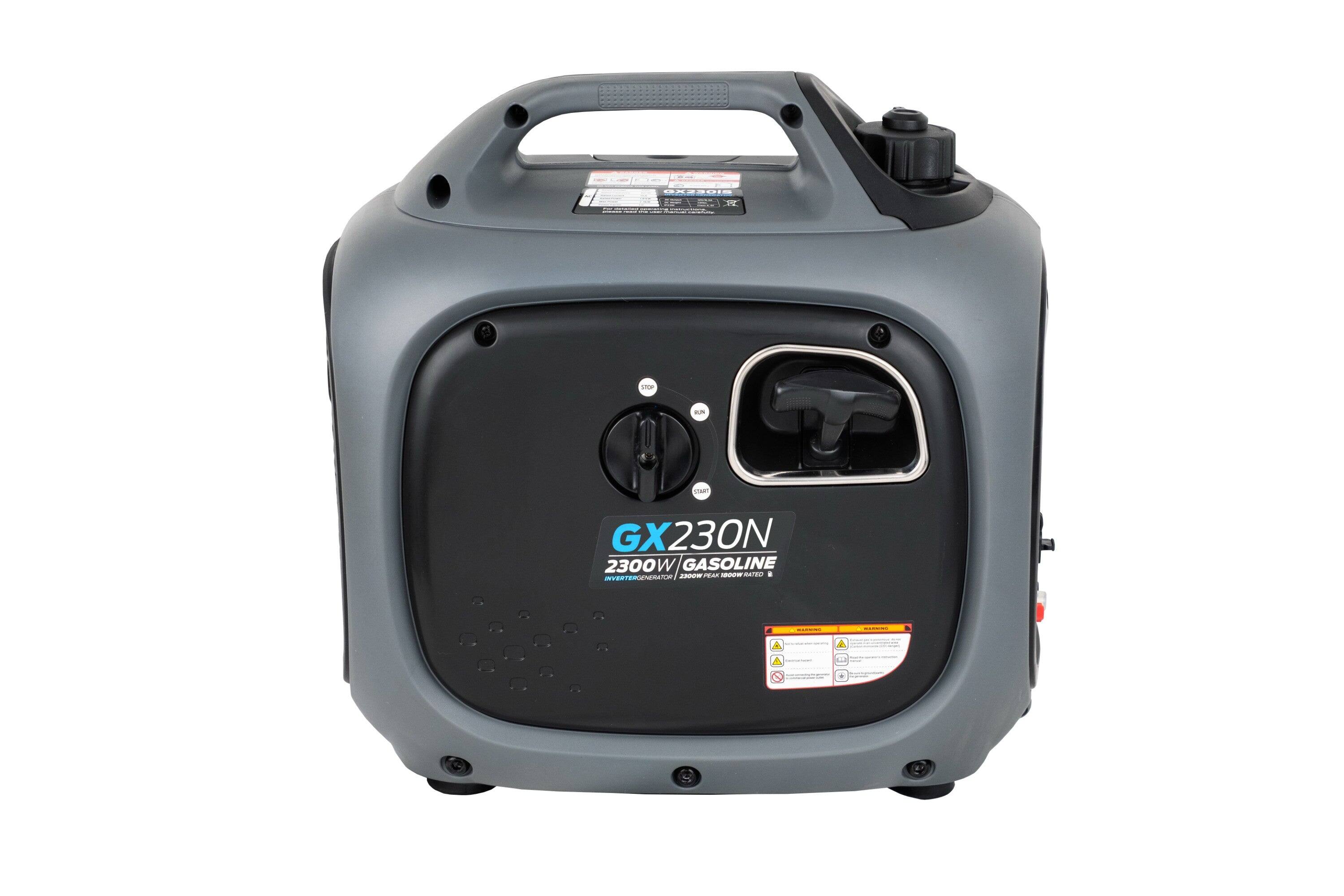 GX230N 2300W GASOLINE INVERTER GENERATOR | 2300W PEAK