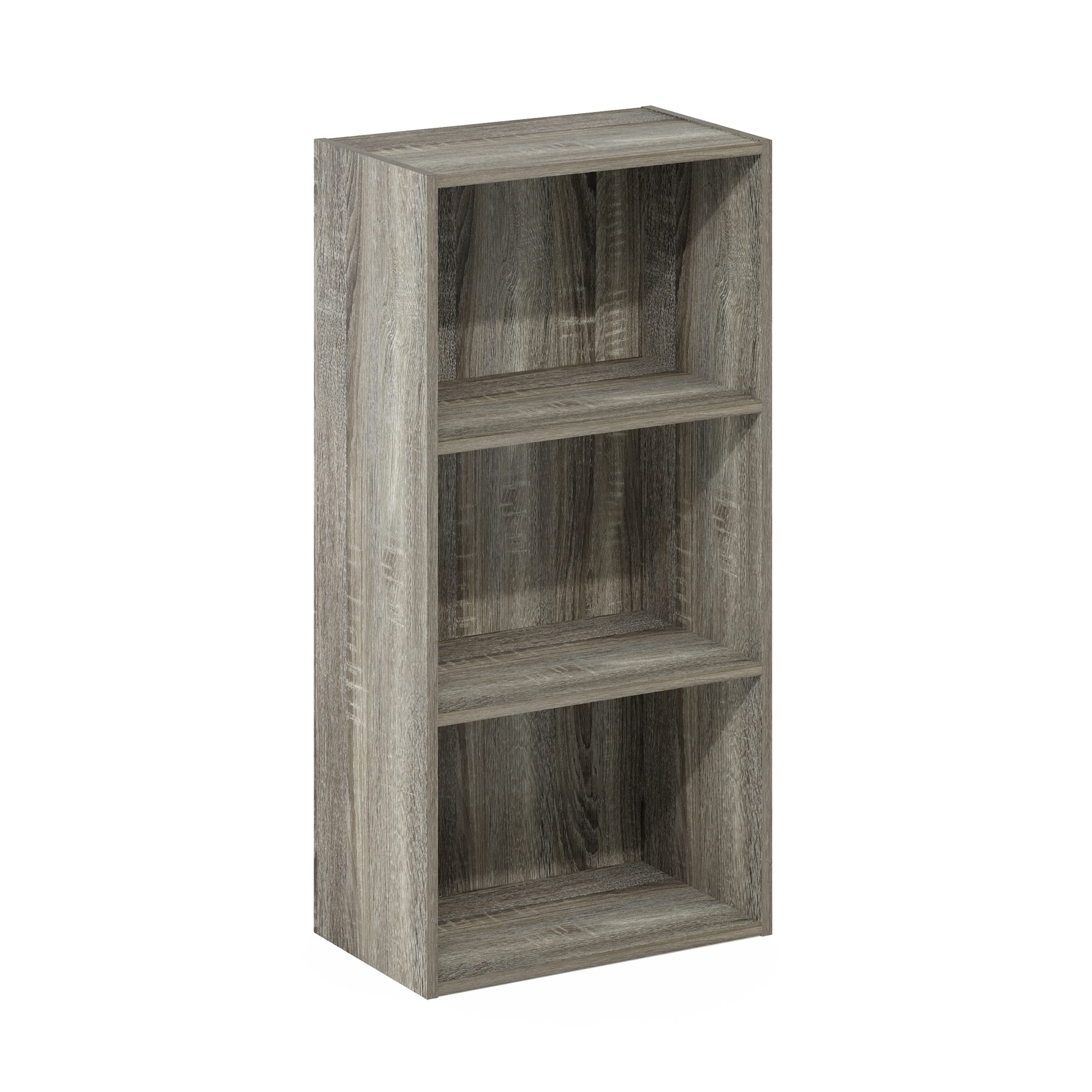 Furinno - Jensen Farmhouse 8-Cube Display Bookcase, Bookshelf - White