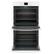 Alt View 11. GE - 30" Built-In Double Electric Wall Oven - White.