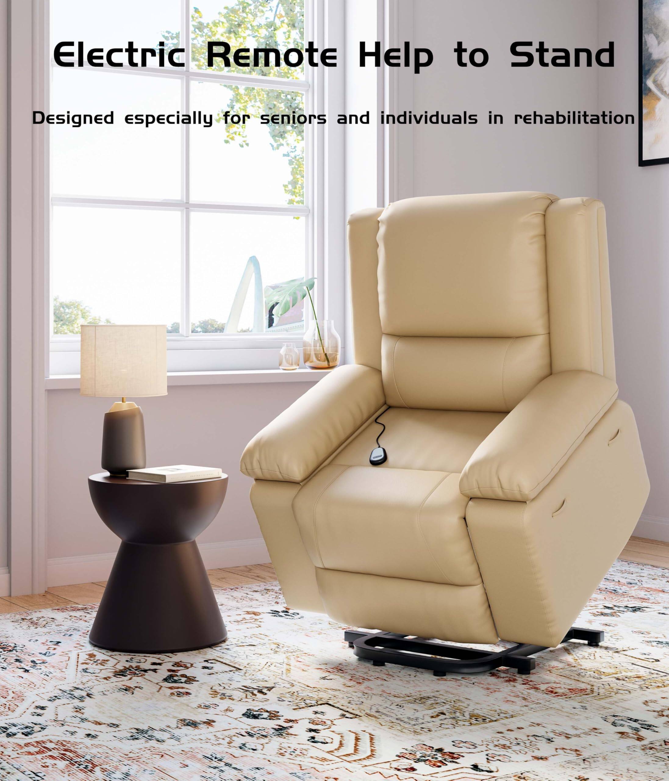 Electric Remote Help to Stand  
Designed especially for seniors and individuals in rehabilitation