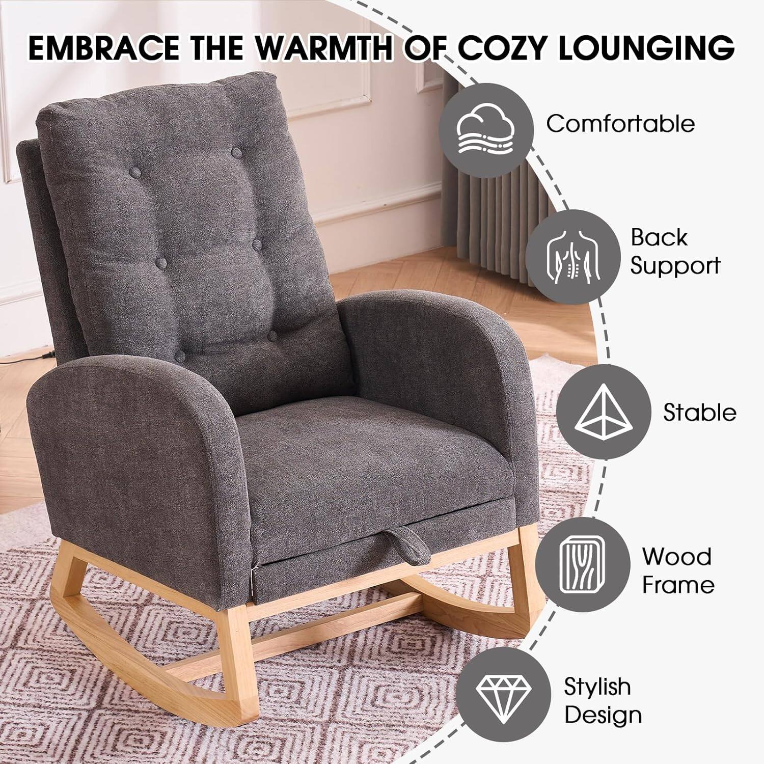 EMBRACE THE WARMTH OF COZY LOUNGING

- Comfortable
- Back Support
- Stable
- Wood Frame
- Stylish Design