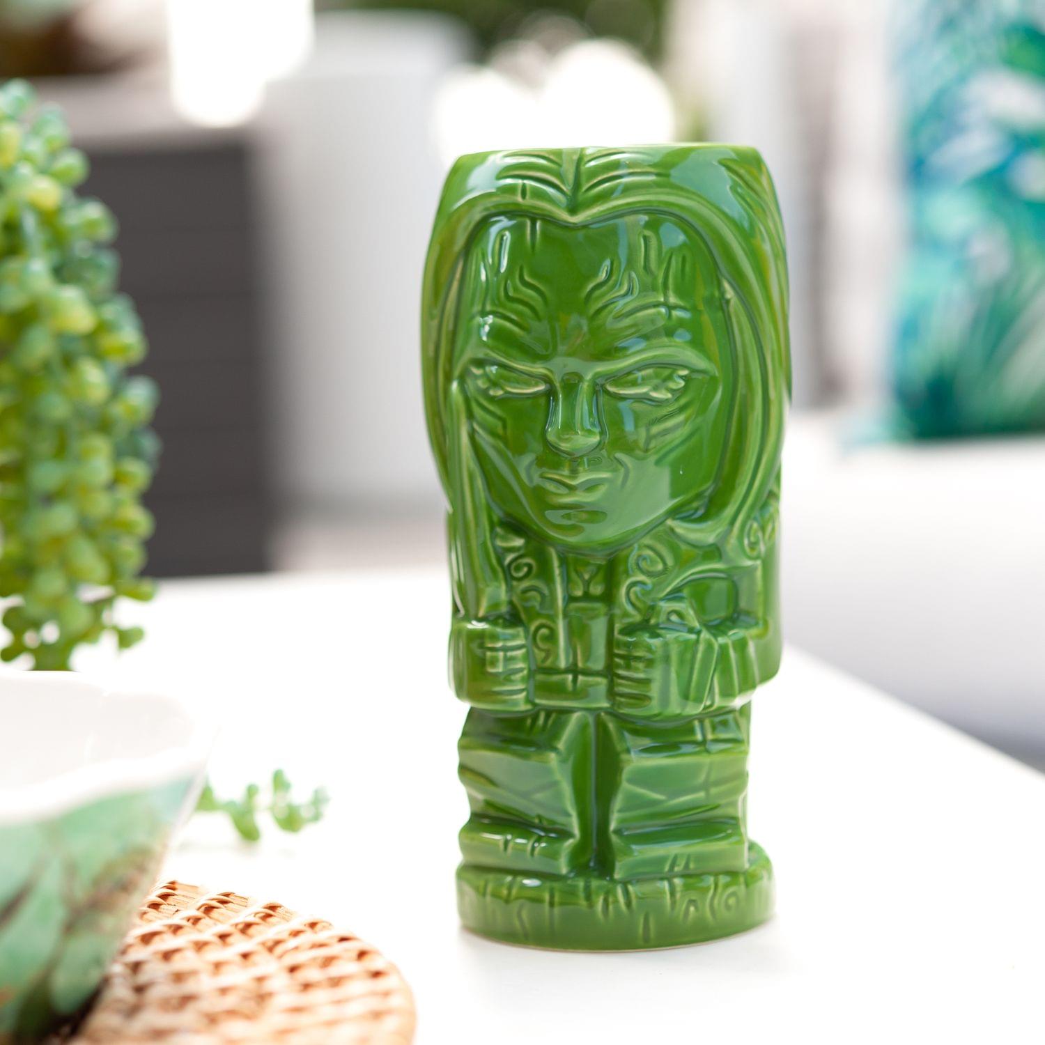 Alt View 4. Marvel - Geeki Tikis Guardians Of The Galaxy Gamora Ceramic Mug | Holds 14 Ounces - Green.